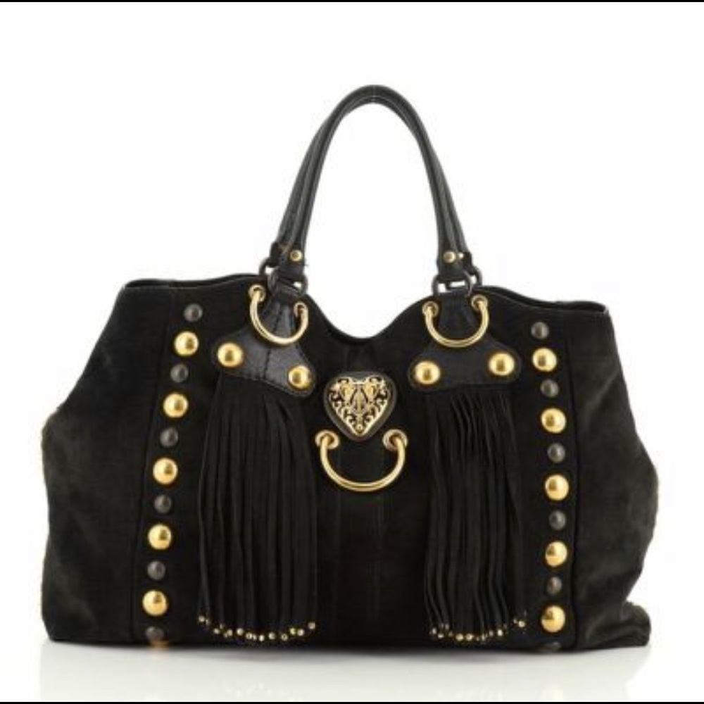 Gucci Hysteria Babushka Large Suade Tote